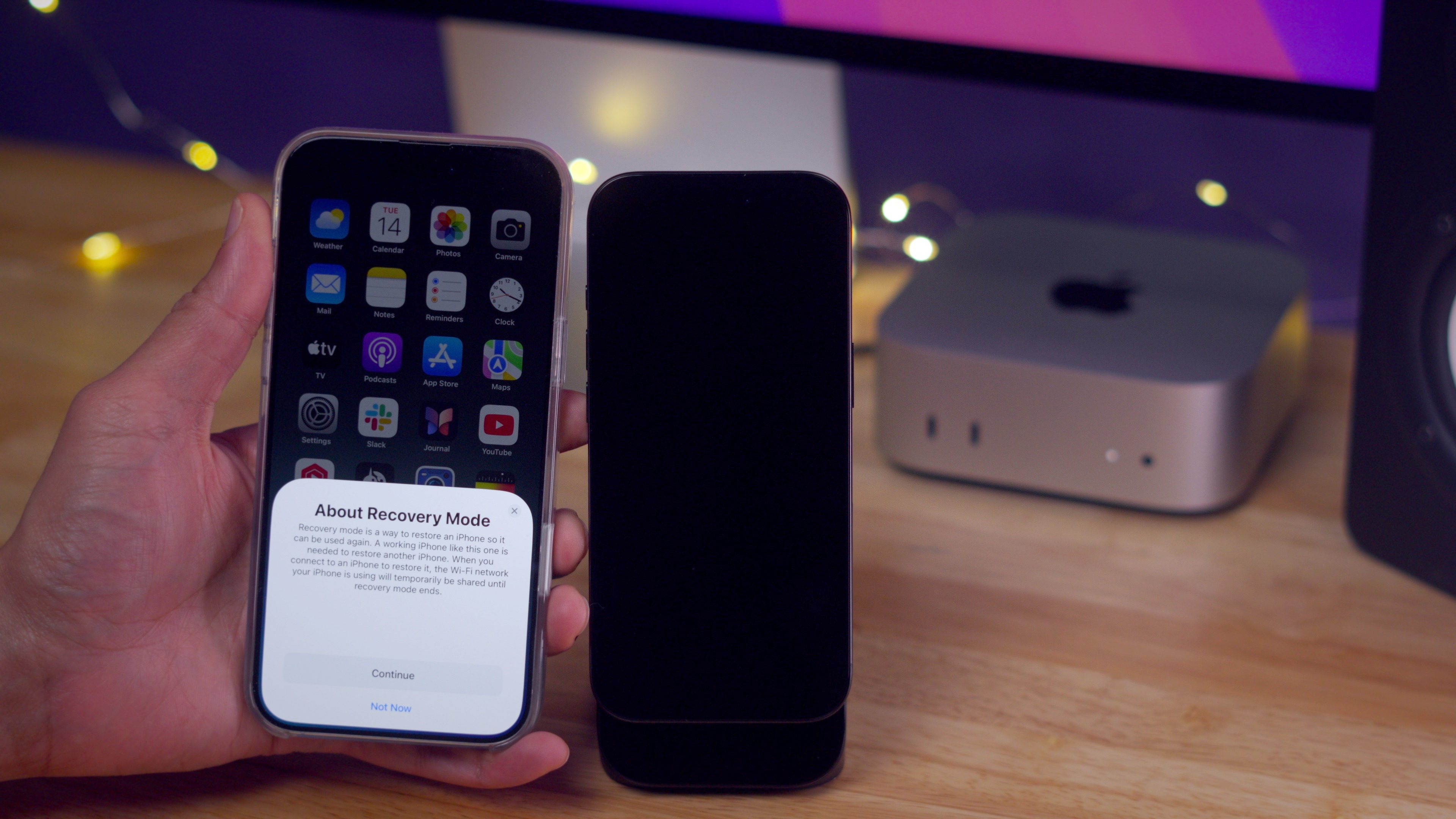 Wireless Recovery Mode iPhone 16 - About Recovery Mode