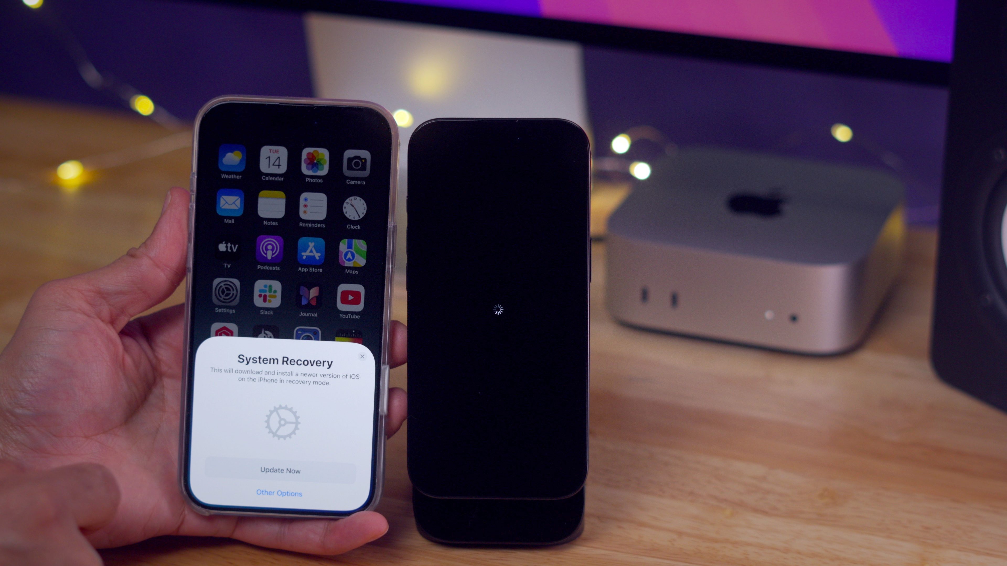 Wireless Recovery Mode iPhone 16 - System Recovery