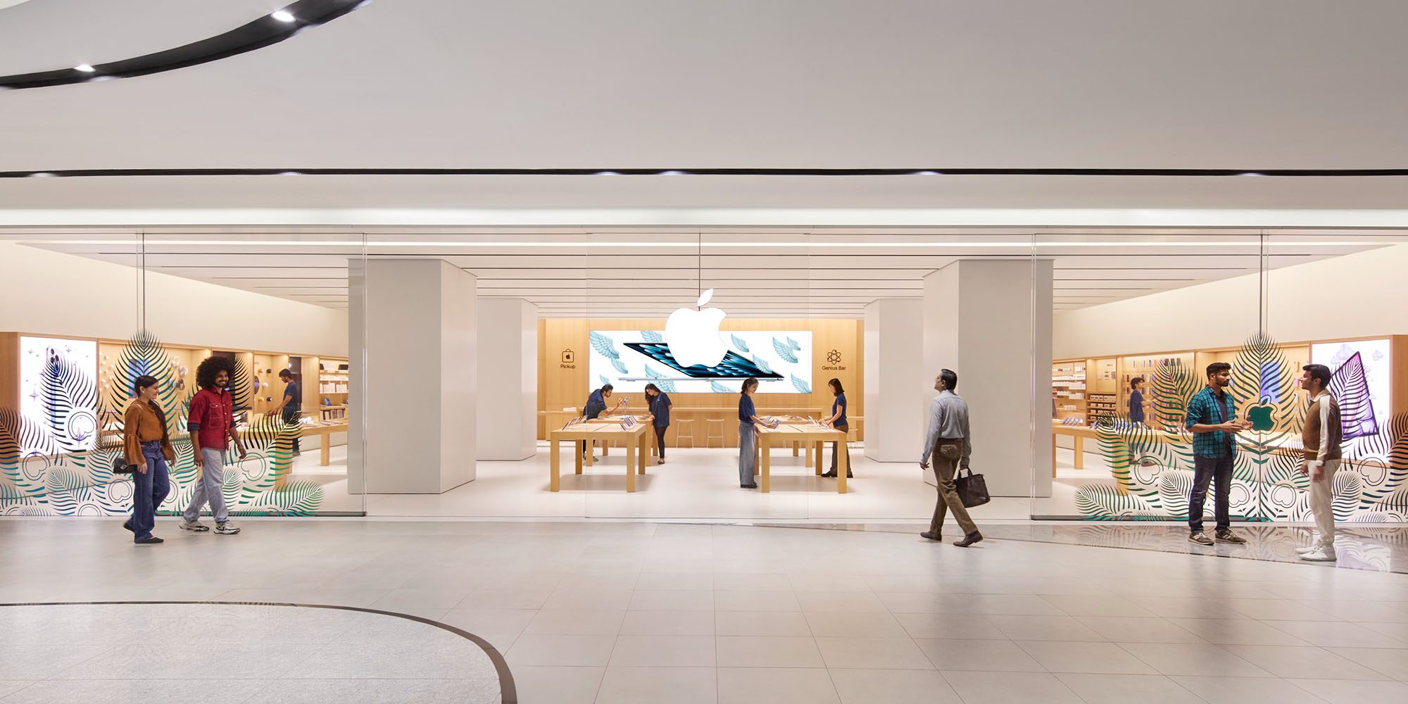 Apple hit $10B in sales in India despite pricing higher than USA | Photo shows Apple Hebbal store in Bengaluru