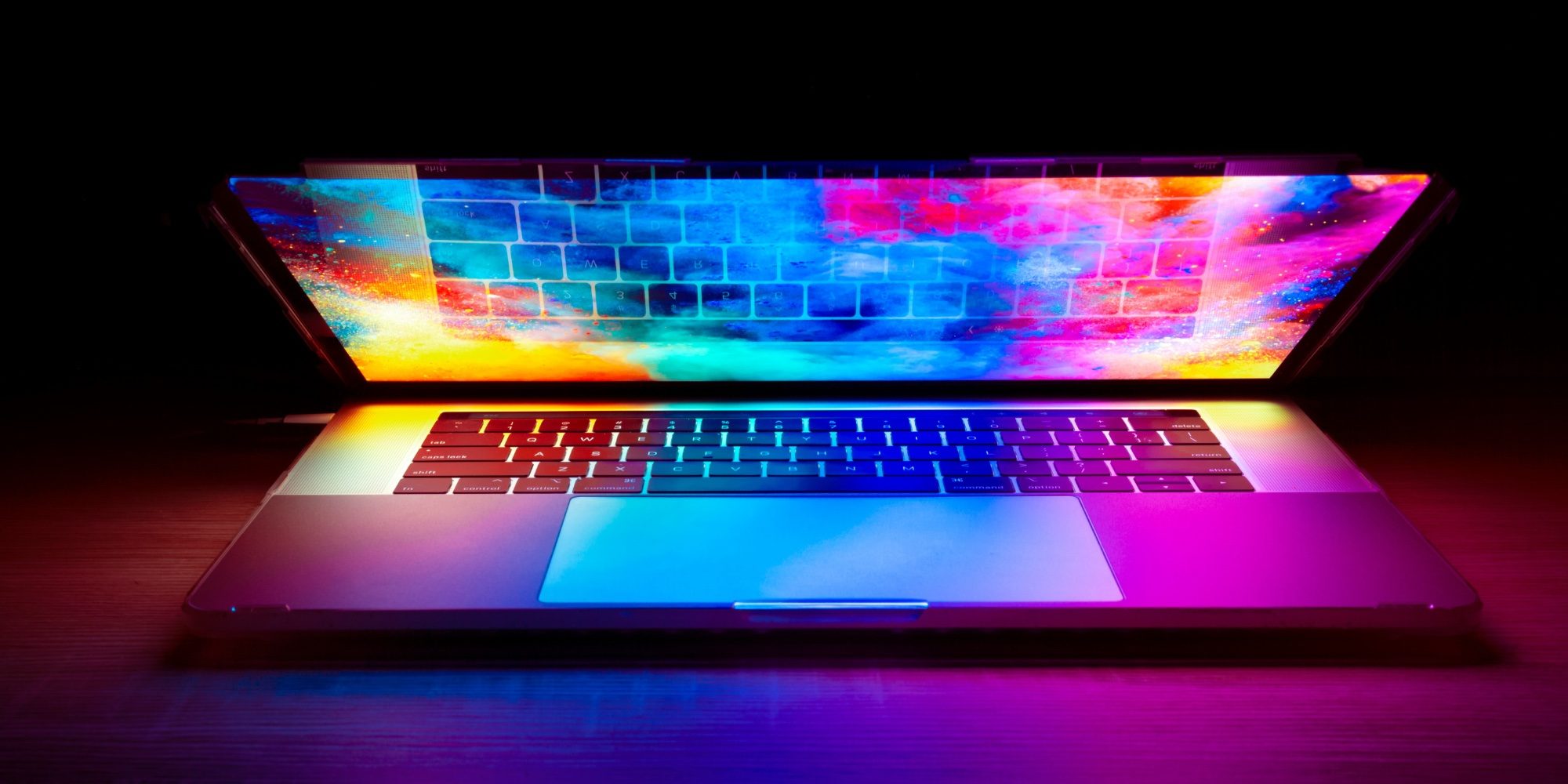 MacBook Pro models sharing the MacBook Ultra redesign is, and isn’t, surprising | A very colorful photo of the MacBook Pro
